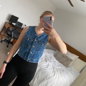 Gap denim vest